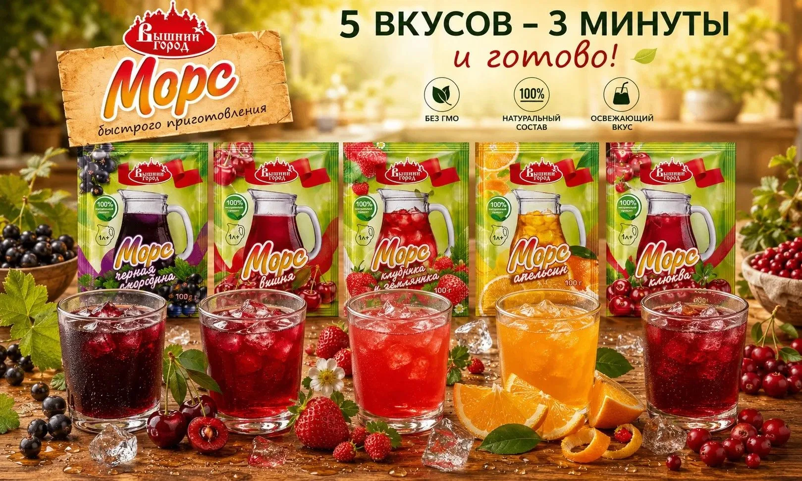 🌿 Натуральный вкус без лишних хлопот!
