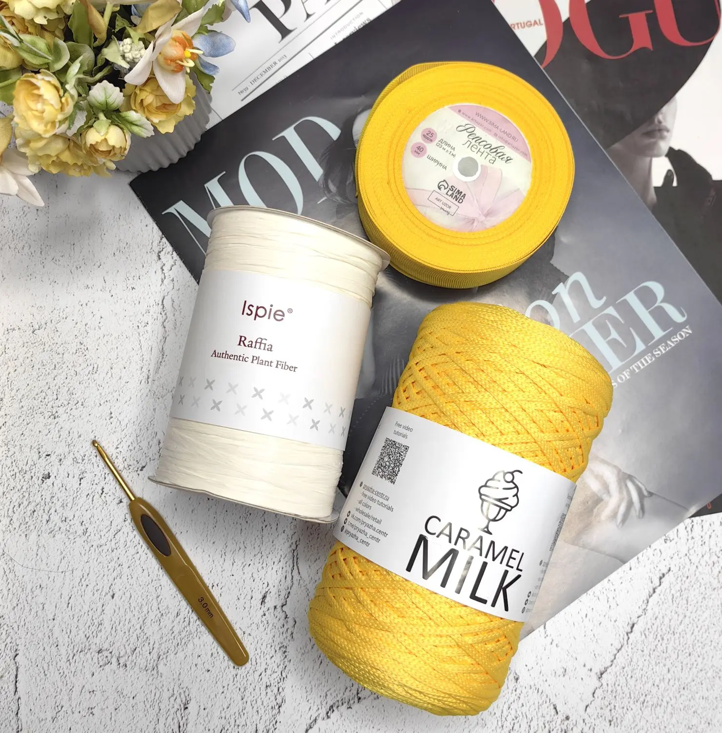 Тактильная феерия! 🌾🎀🧶 Полиэфирный шнур для прочности, рафия для натуральности, репс...