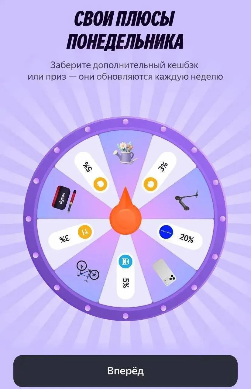 Сегодня крутим колесо