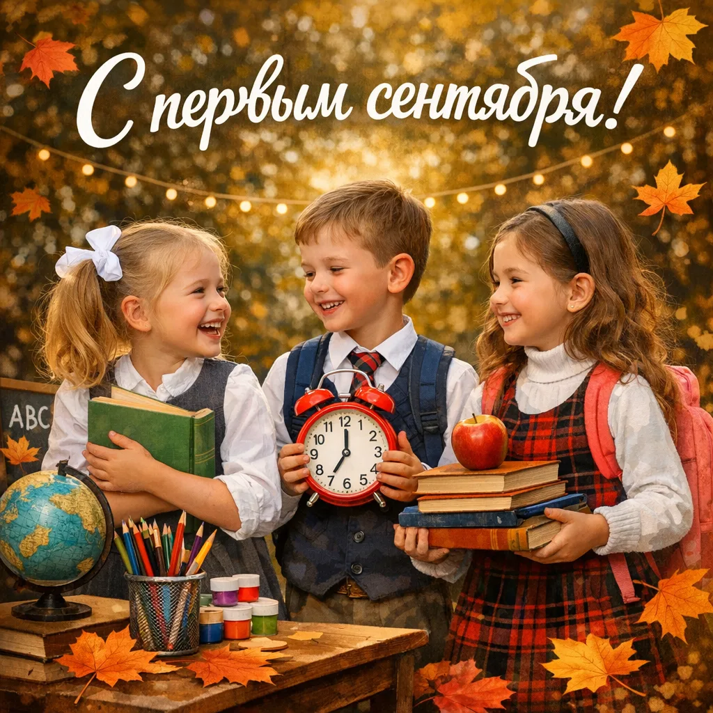 С 1 СЕНТЯБРЯ!