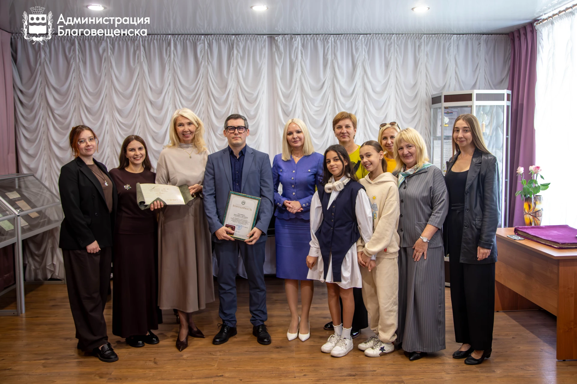 🎼В Центральной детской школе искусств Благовещенска теперь хранится первая реплика нот...