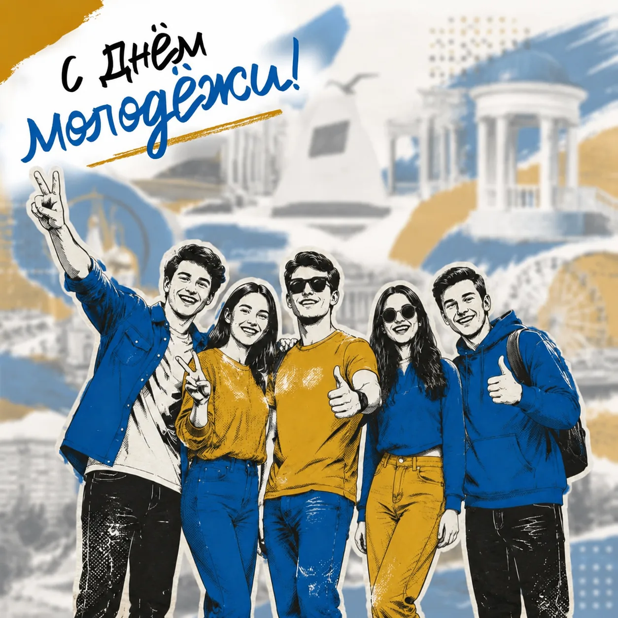 С праздником, молодёжь Волжского! 💙