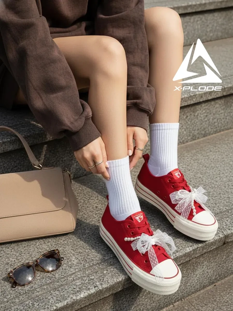 Низкие текстильные кеды классические X-Plode  Размеры: 35,5 р. - 22,7 см 36,5 р. - 23,2...