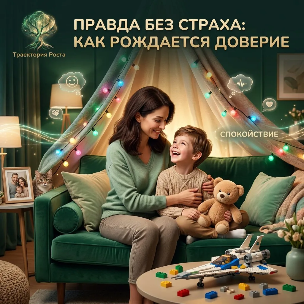 🟢⬆️ Поймали ребёнка на лжи? Не спешите спрашивать: «Зачем ты врёшь?»