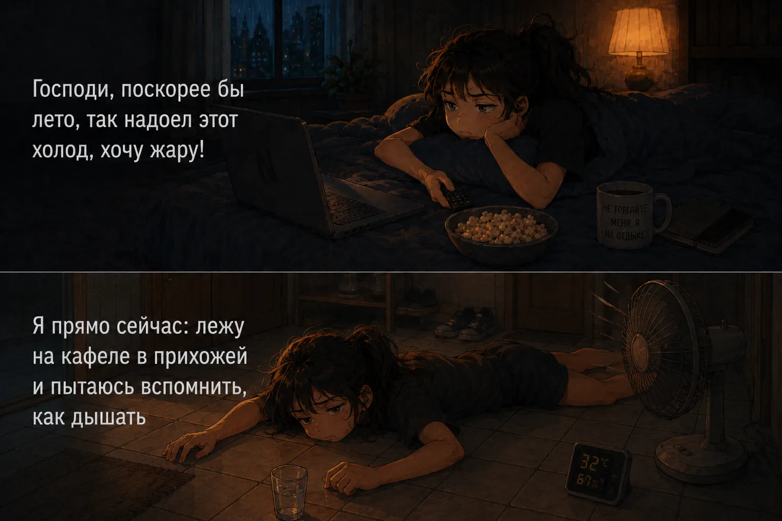 Мне жарко на улице ☀️🥵