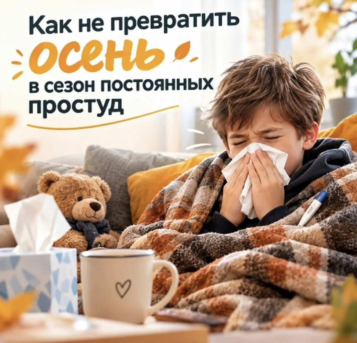 🍂 С началом учебного года дети проводят больше времени в коллективе, поэтому особенно ...