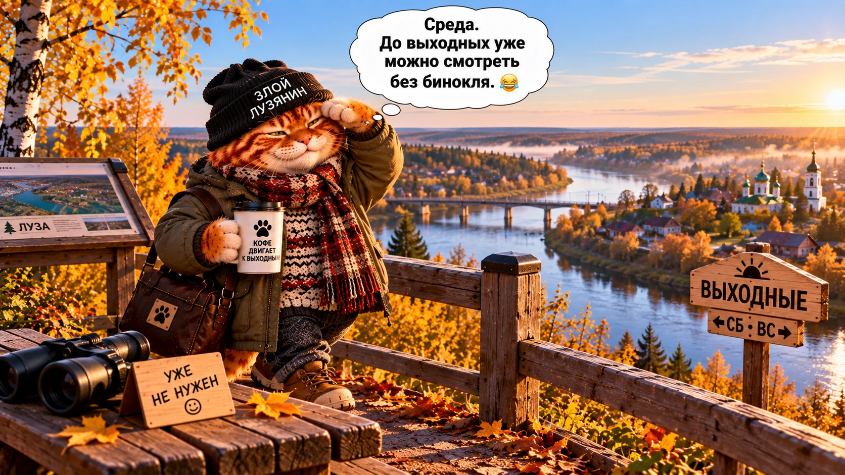 ☀️ Доброе утро, лузяне!