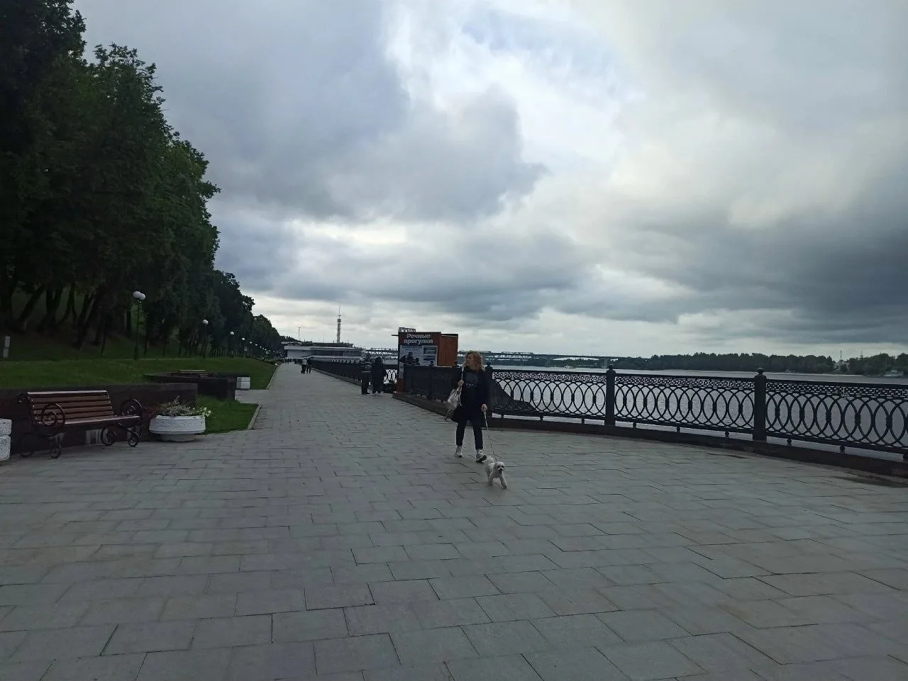 В Ярославле на Волжской набережной уменьшили громкость уличных динамиков после жалобы жительницы сос