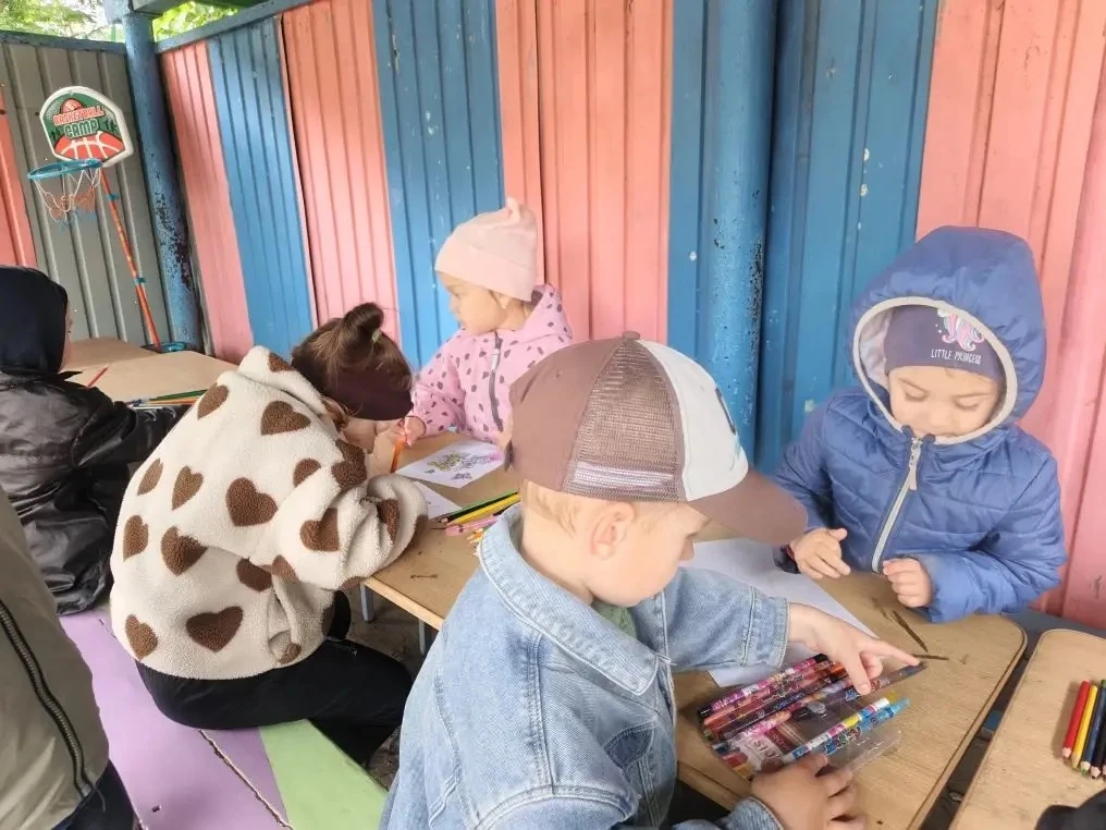 Рисование на улице ✍️🎨
Группа «Мишутки»🧸