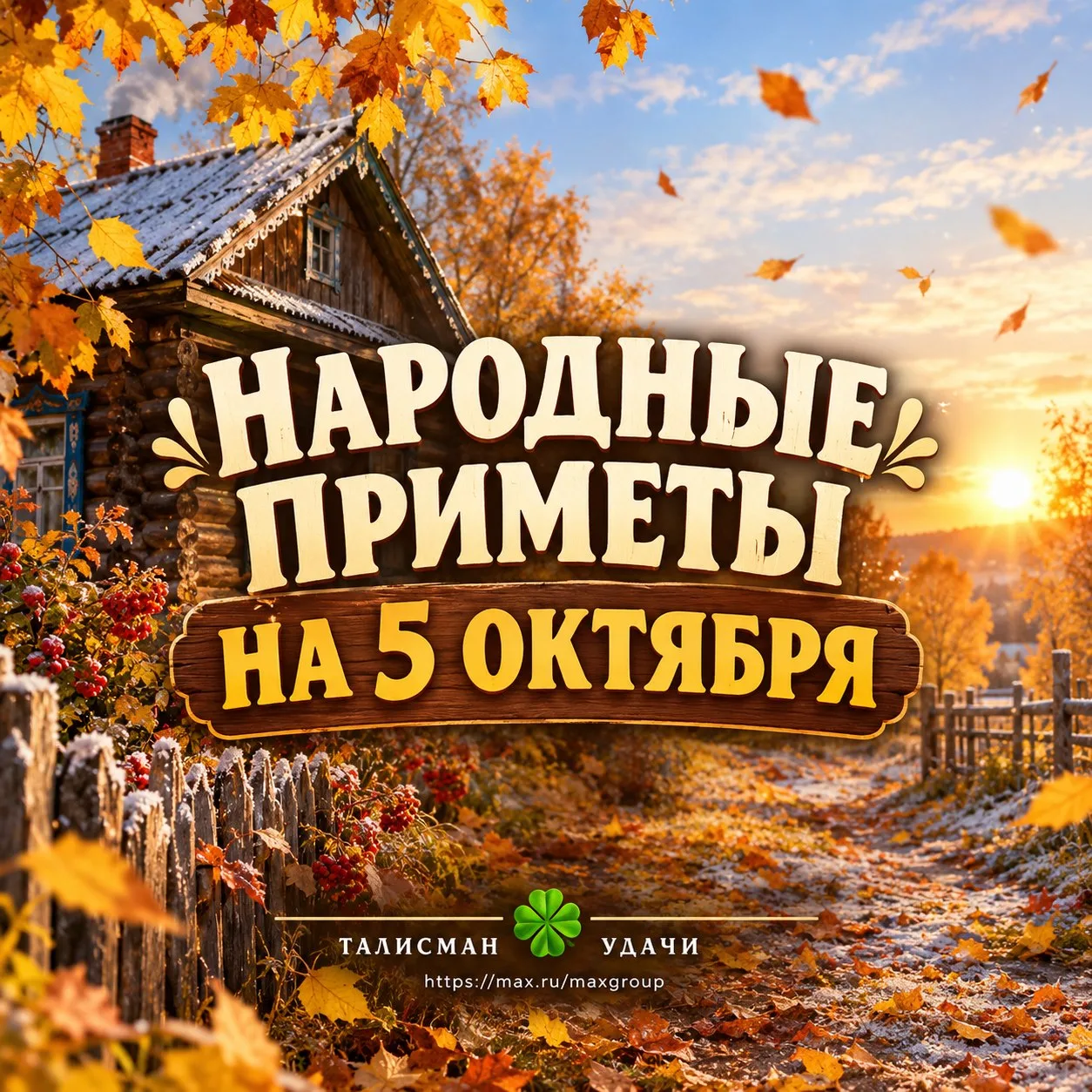 🌾 5 ОКТЯБРЯ — ДЕНЬ ФОКИ И ИОНЫ!