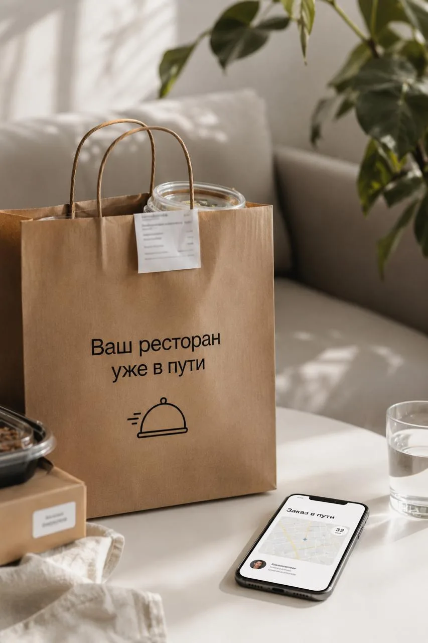 Каждый четвёртый заказ теперь приезжает, а не подаётся (Рашид Салюков).

В 2026 году доставка перест