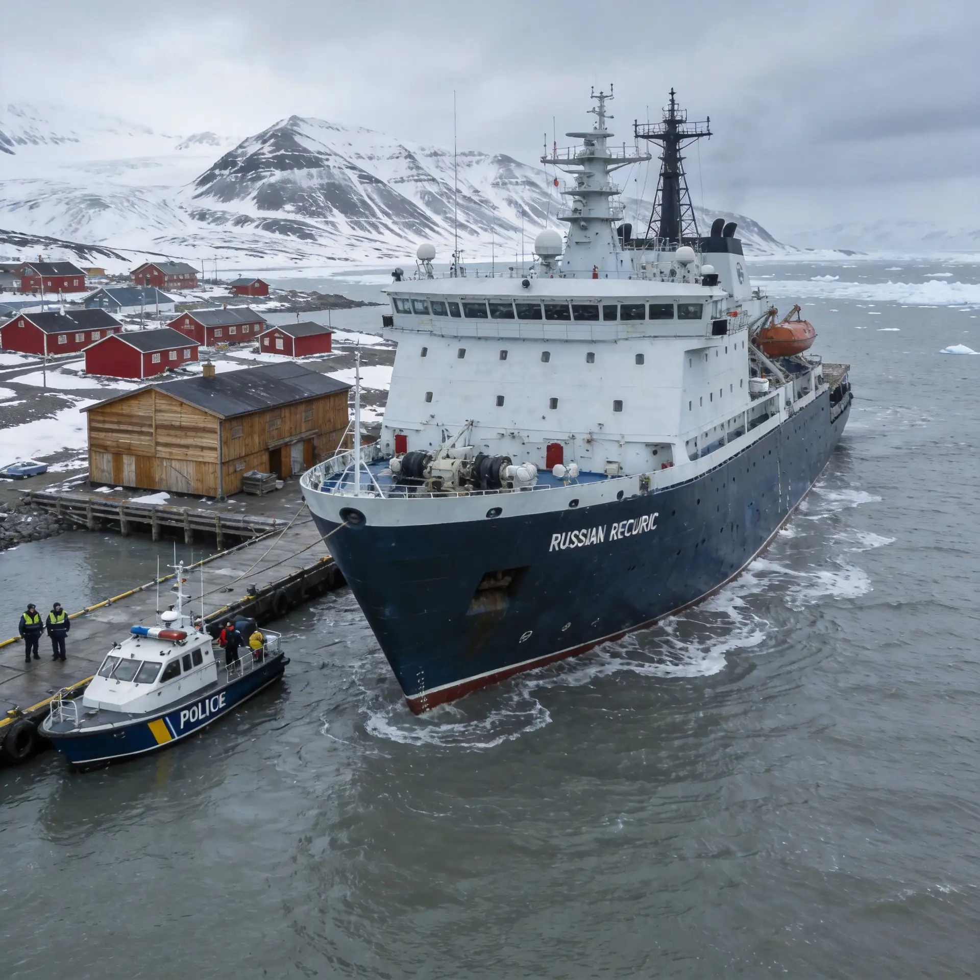 🛳️Норвегия задержала судно «Профессор Молчанов» на Шпицбергене