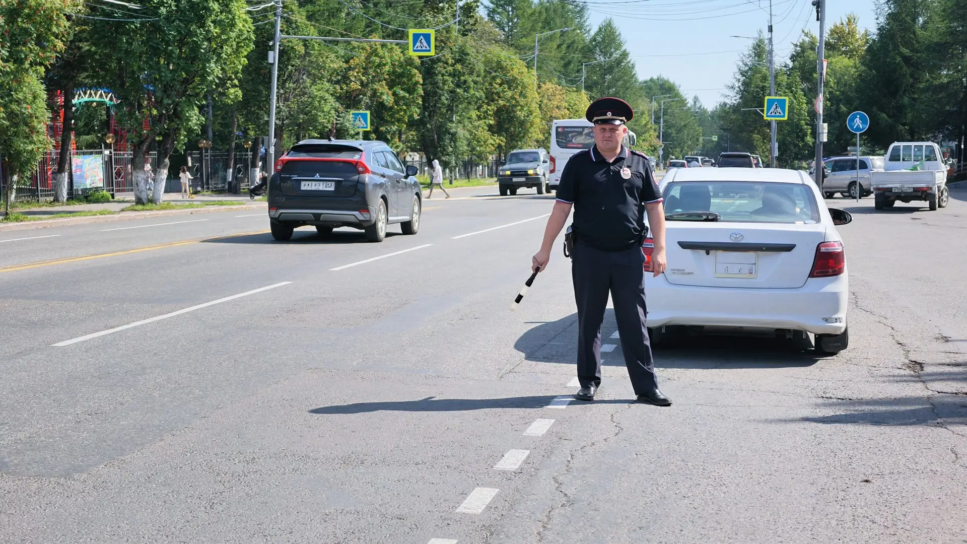 🚓 В преддверии нового учебного года Госавтоинспекция Камчатского края совместно с елиз...
