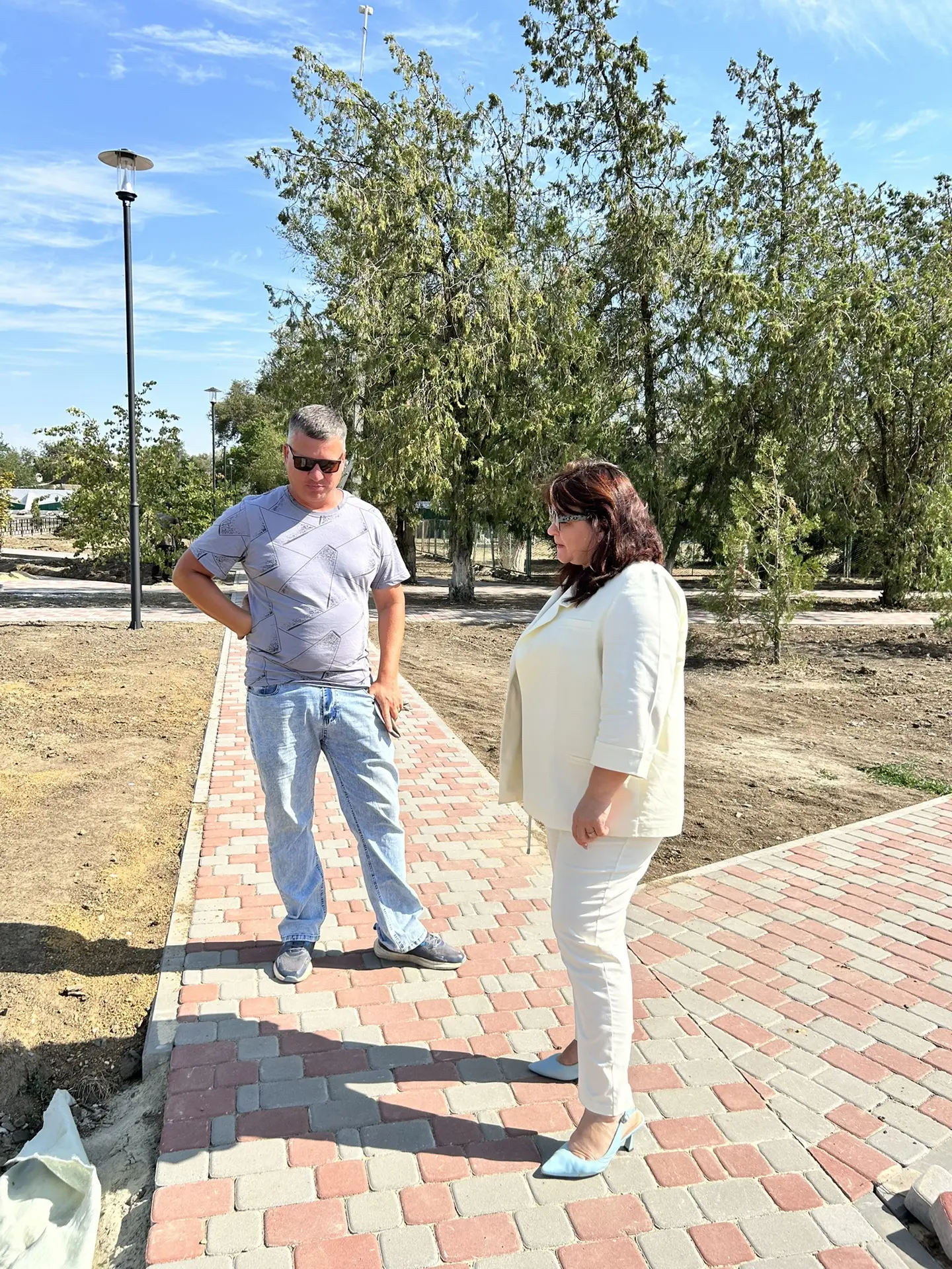 🌳Сегодня посетила объект благоустройства «Парк Авиаторов».
