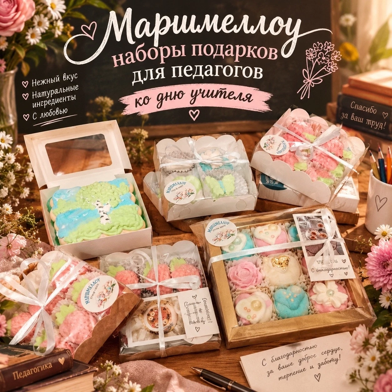 С Днем учителя! Пусть работа всегда приносит удовольствие и достойные плоды.