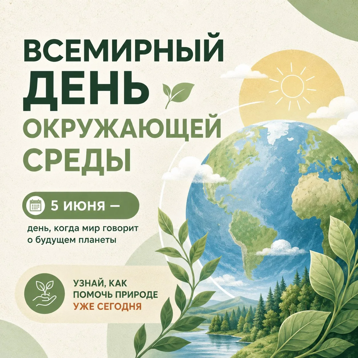 Забота о природе начинается с нас!

Не обязательно делать много — важно делать регулярно. 

Многораз