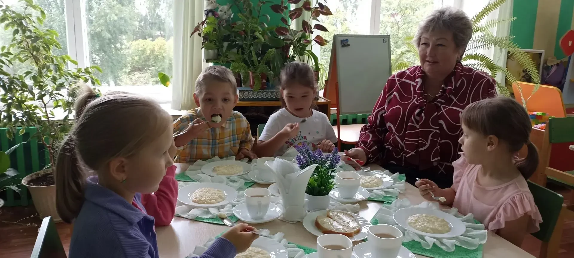 В фокусе — утреннее меню.