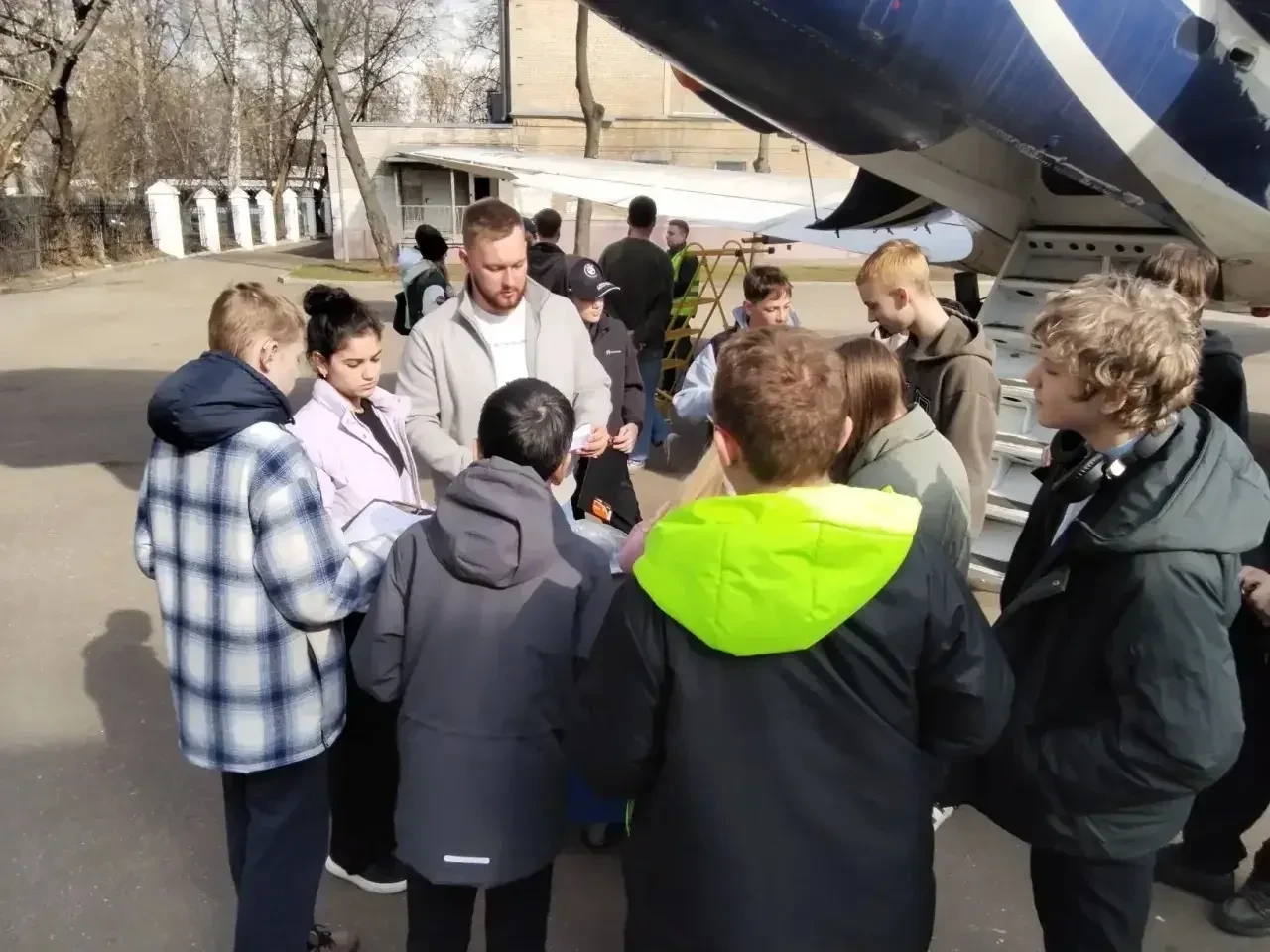 ✈ От винта!  🛬 Ученики нашей школы посетили Политехнический колледж им. Годовикова, где почувствовал