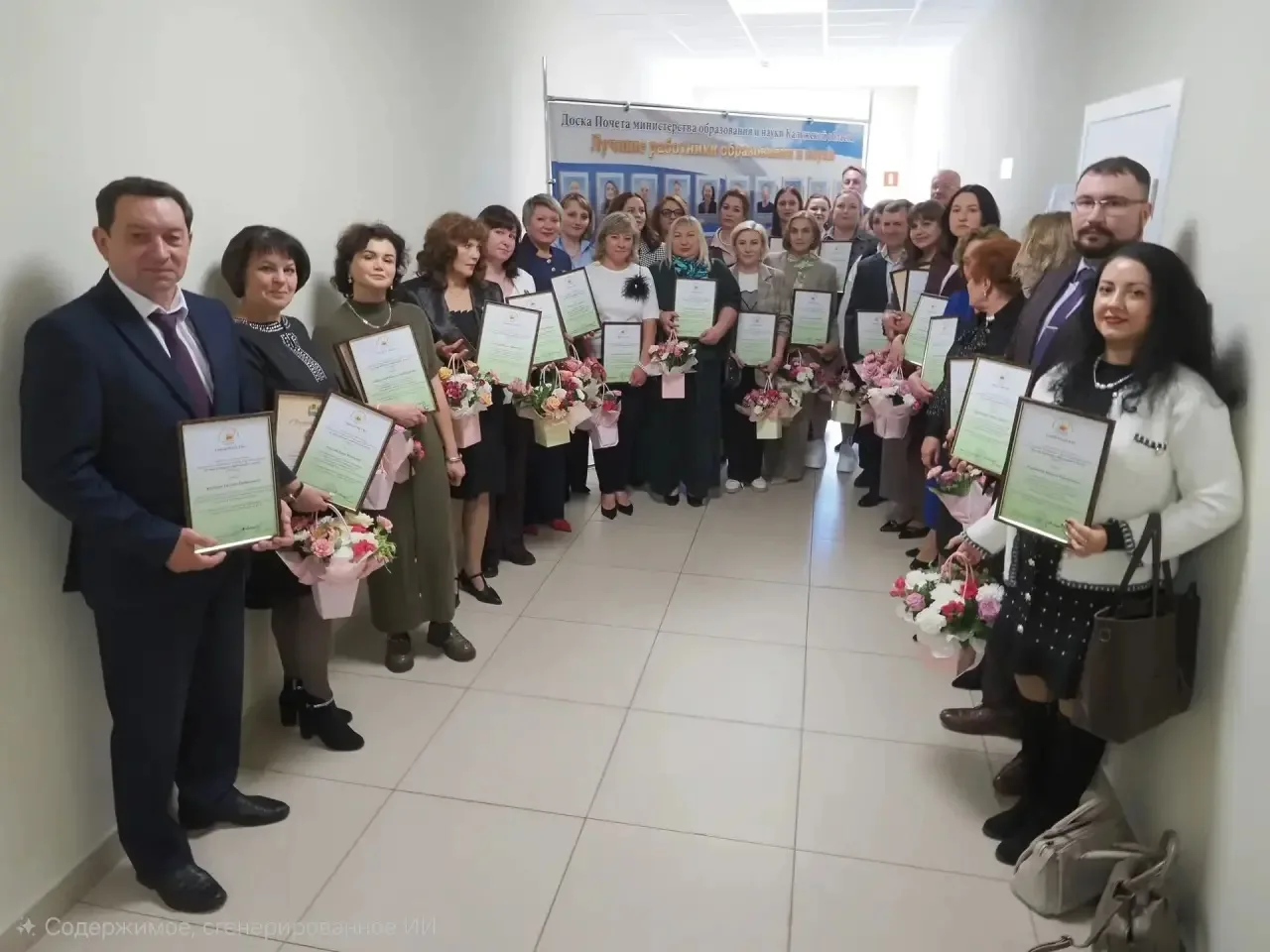 👏 В Калуге обновили Доску почёта министерства образования и науки региона