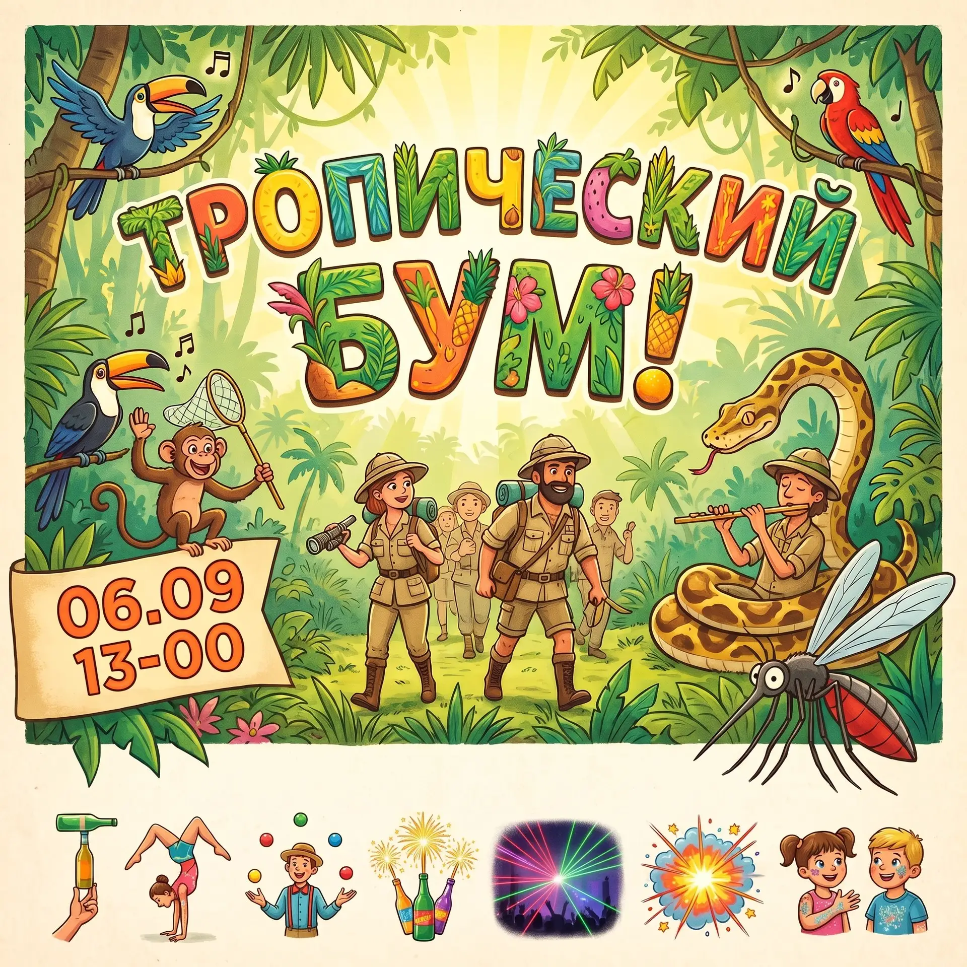🌴 Джунгли в ТЦ «Ханой-Москва»