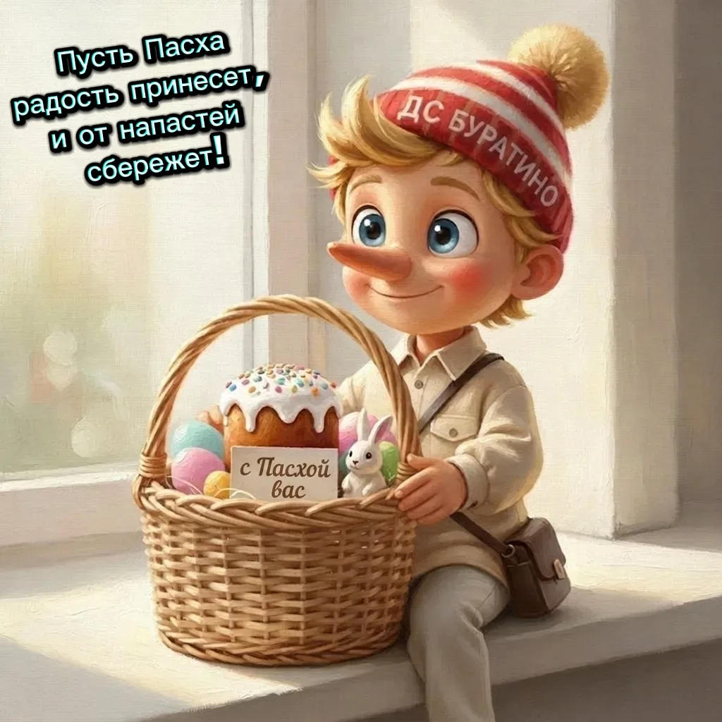 С Пасхой, дорогие друзья! ☀️🥚