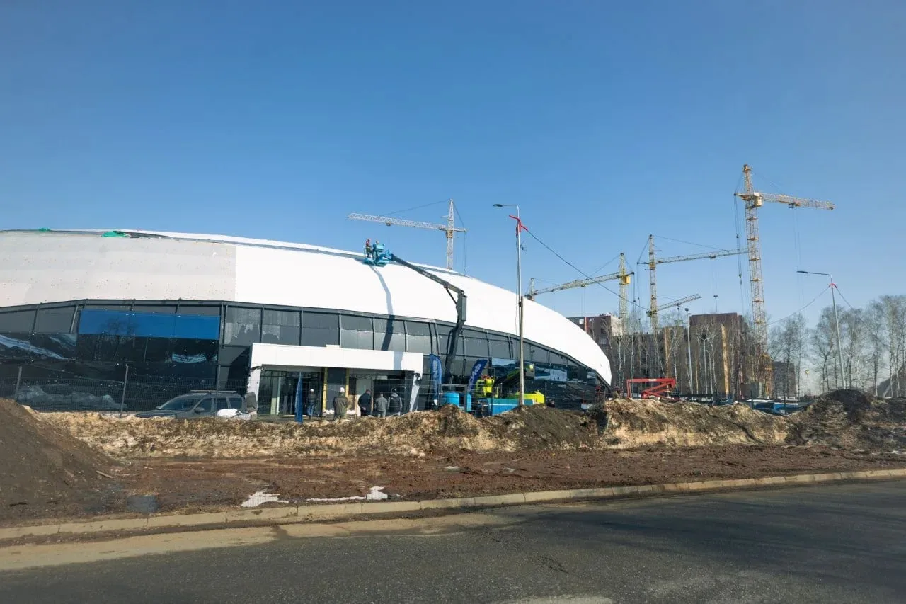 🏗 В Салават Купере появляется новая достопримечательность — спорткомплекс «Физра».