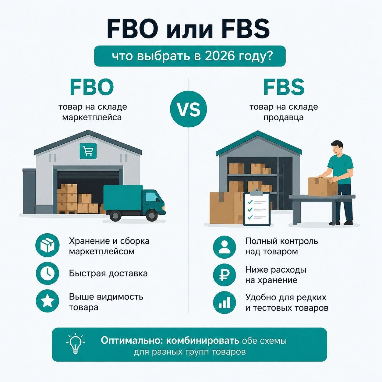 📦 FBO или FBS: что выбрать для маркетплейсов в 2026 году?