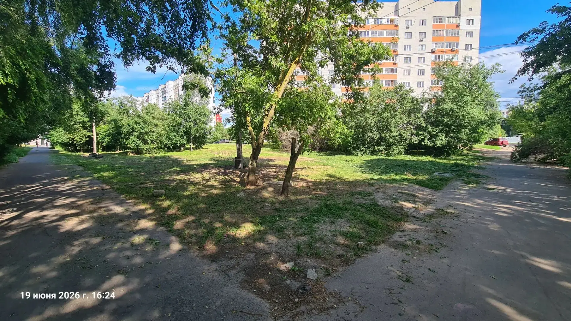 Общественная территория в районе дома 22  по улице Орловская. 
В рамках муниципального контракта под