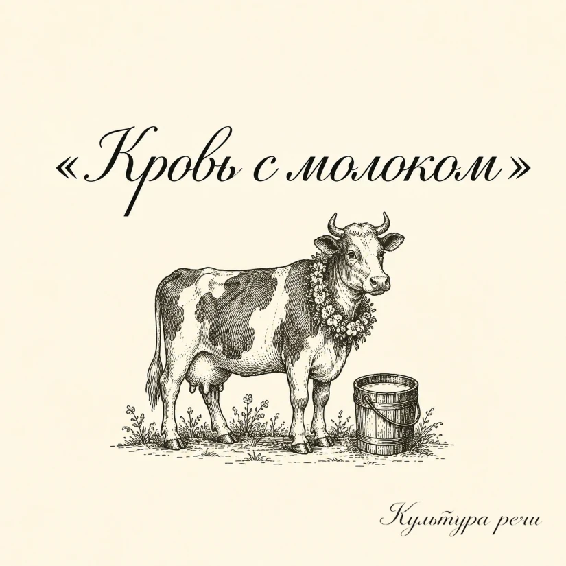 Кровь с молоком