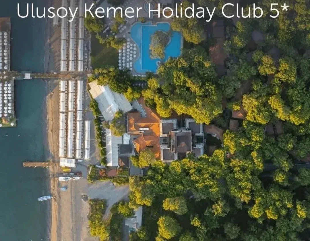 🔥Ulusoy Kemer Holiday Club 5*HV /Кемер/Турция - интересная архитектура, концепция небо...