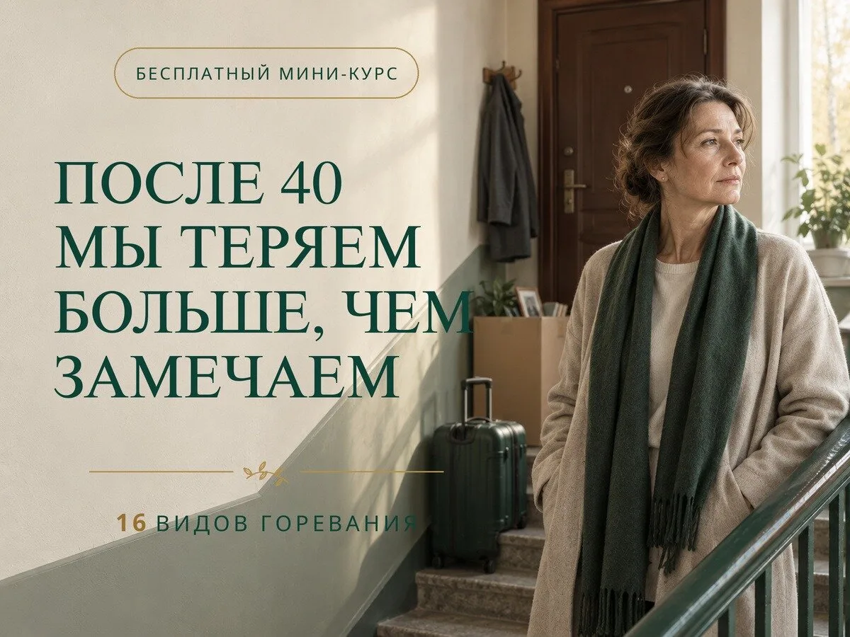 После 40 мы теряем больше, чем замечаем