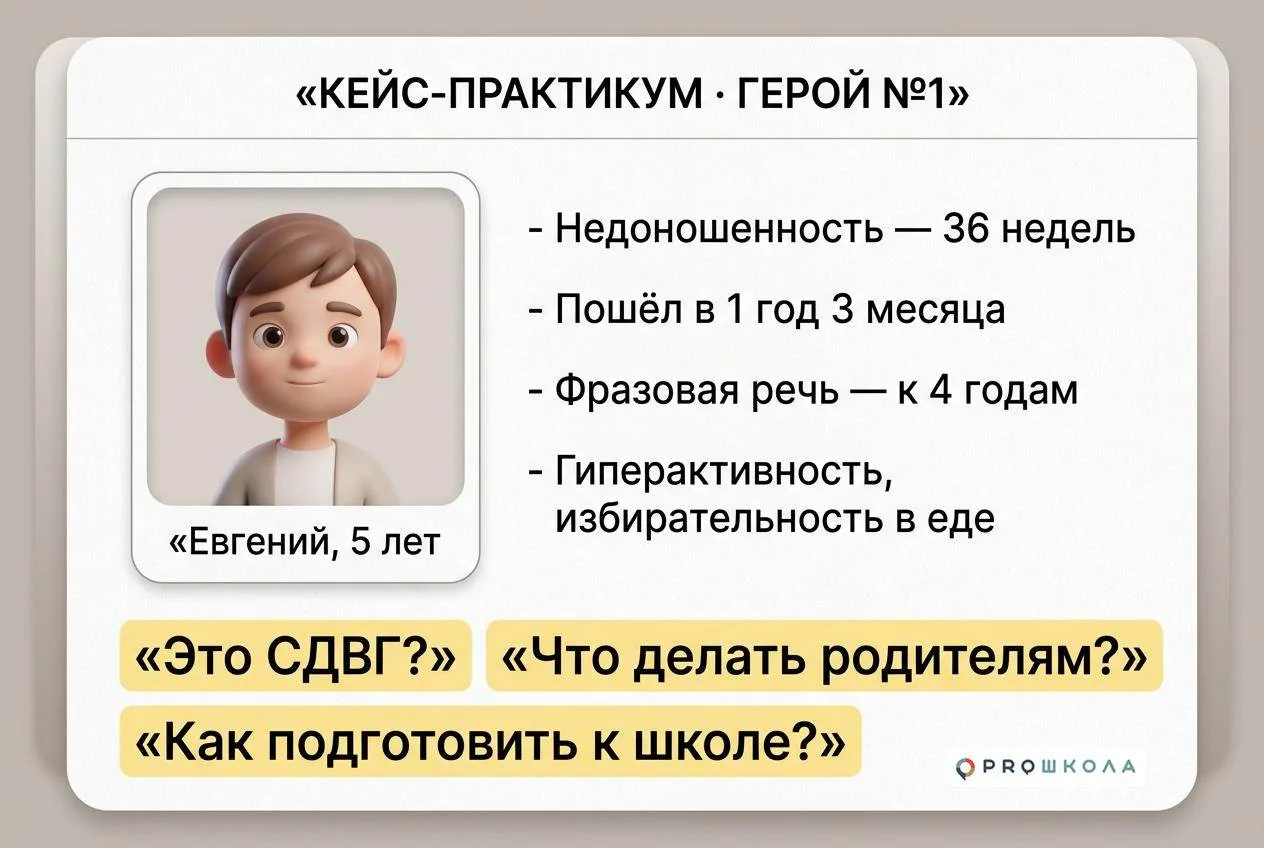 – Какой сейчас месяц?
– Солнышко!

Так ответил первый герой нашего кейс-практикума по нейродиагности