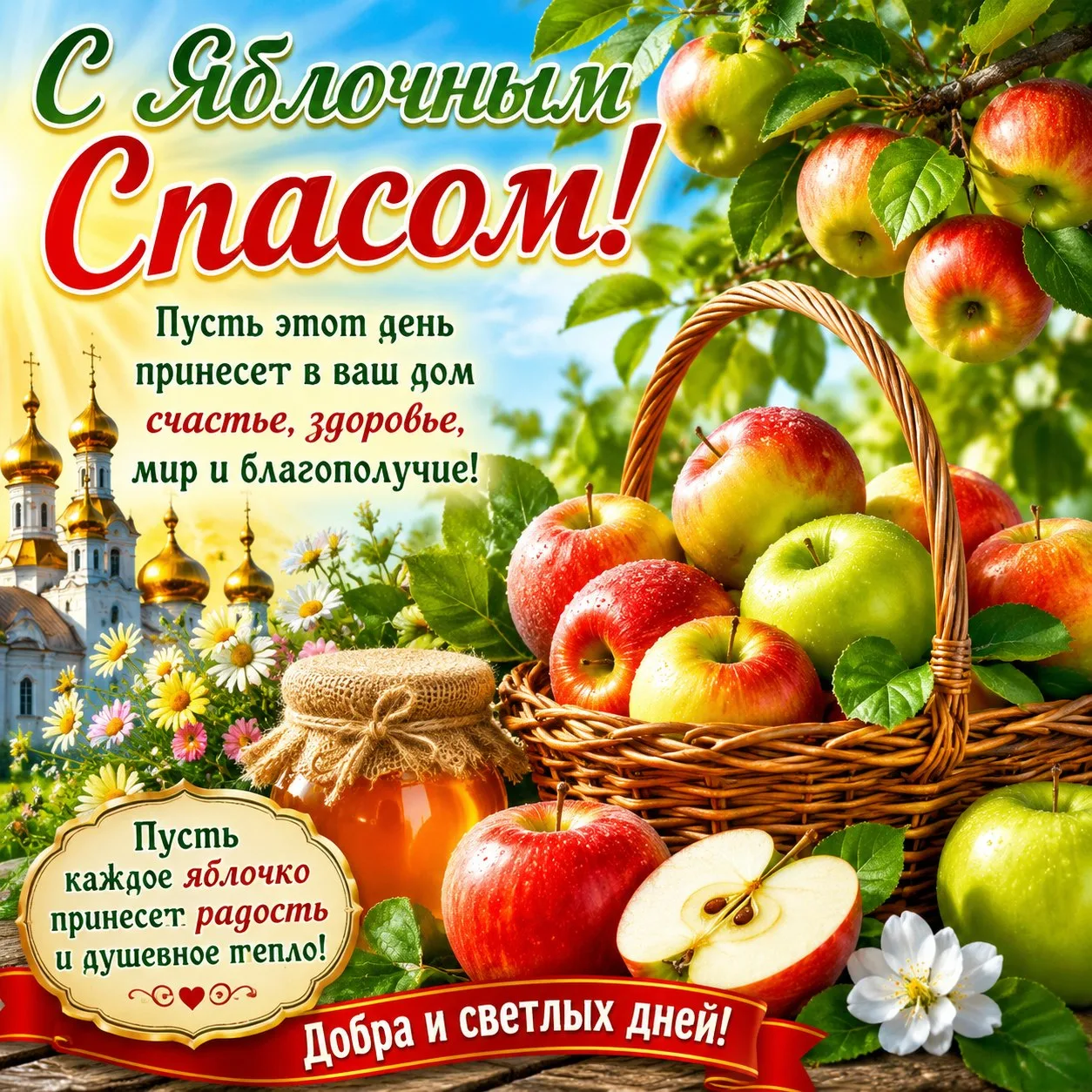 🍎 С Яблочным Спасом! 🍎