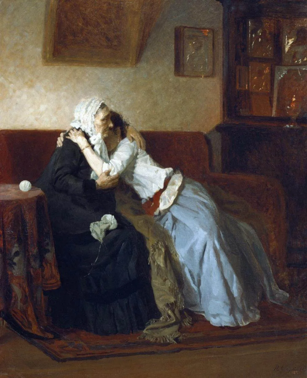 Наболевшее сердце, 1890, 94×77