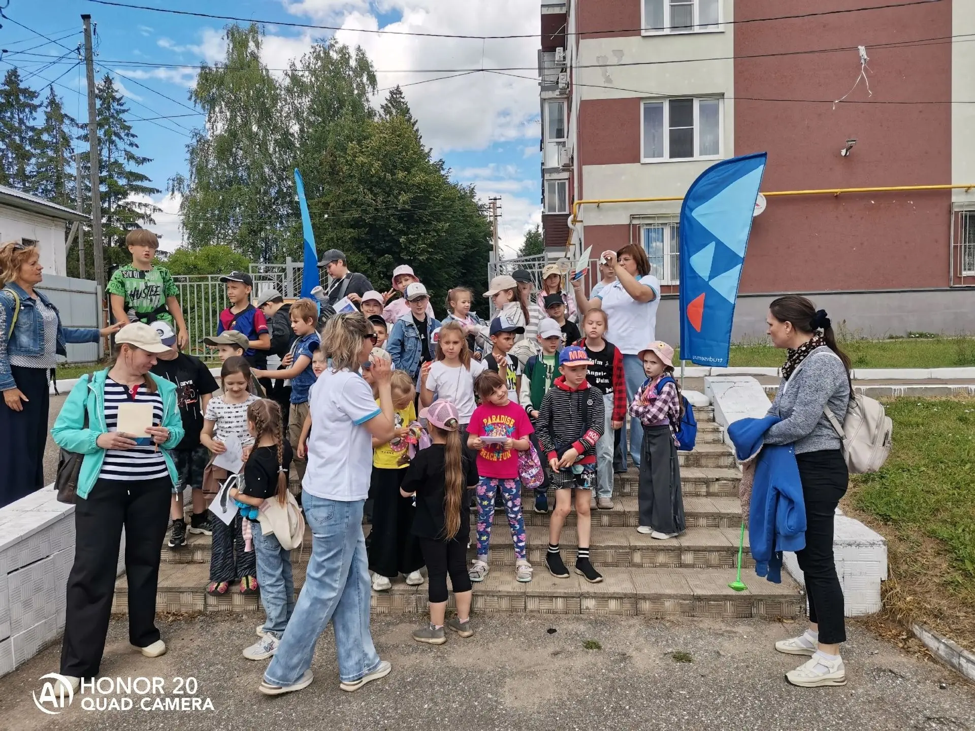 В последний день смены в школьном лагере ребята побывали на мероприятии от Шуйского филиала Центра з
