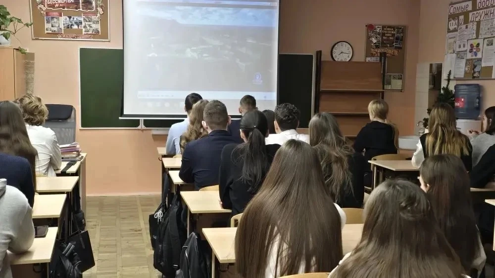 Профориентационная встреча с сотрудником пограничного управления ФСБ России по Краснодарскому краю