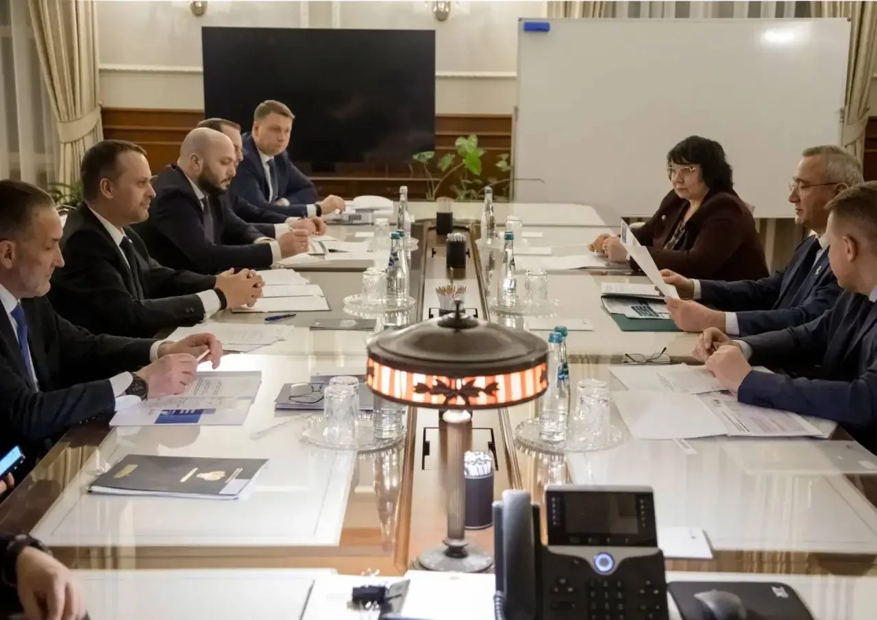Рабочая встреча с Министром транспорта РФ Андреем Никитиным. Обсудили развитие транспор...