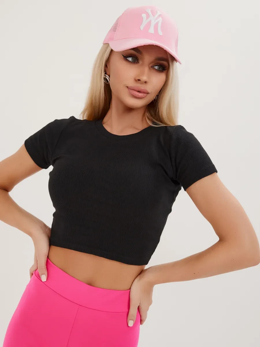 ⚡️ Кроп топ с коротким рукавом, GLOY WEAR