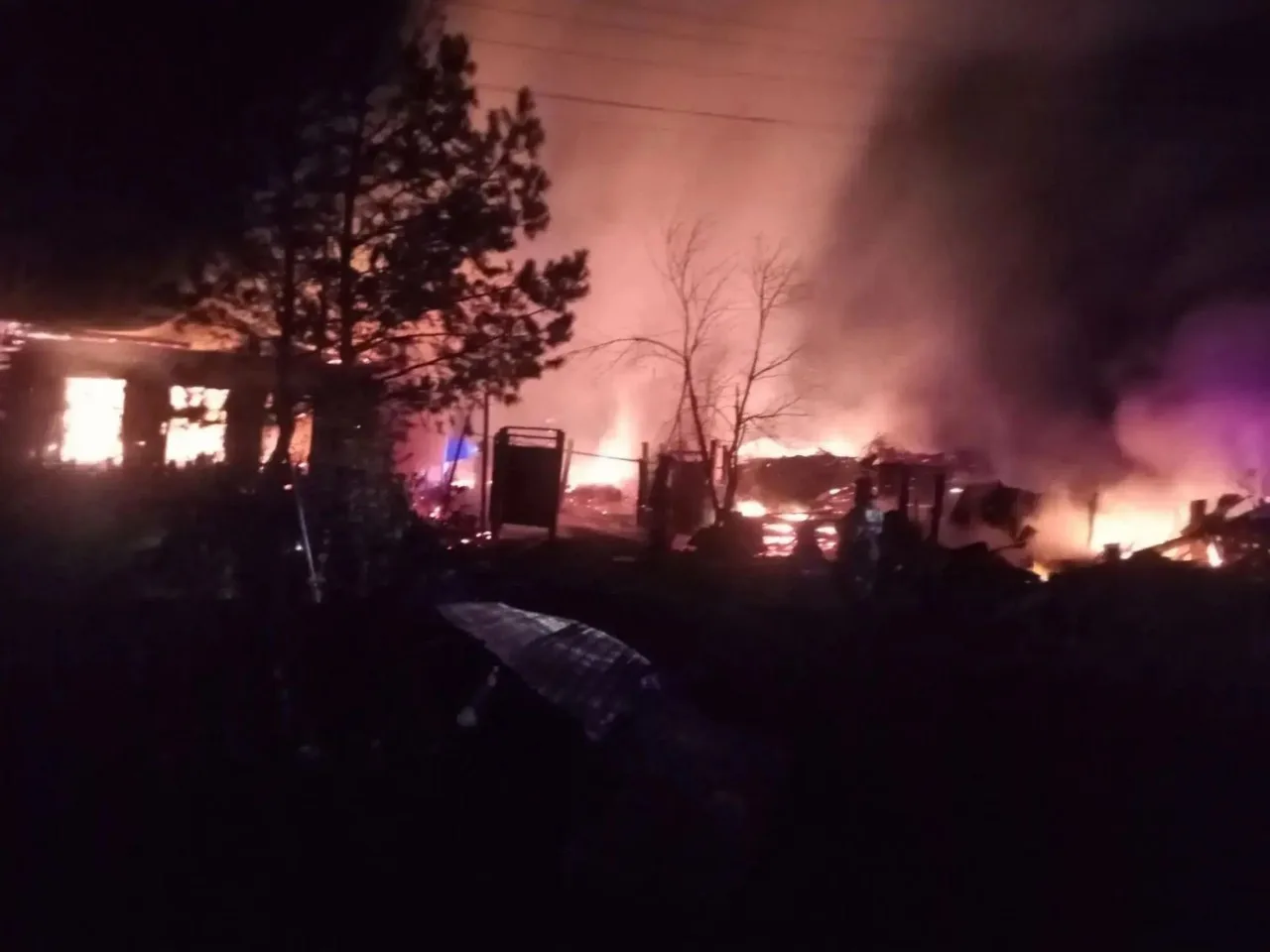 В пожаре в Покровке погиб мужчина