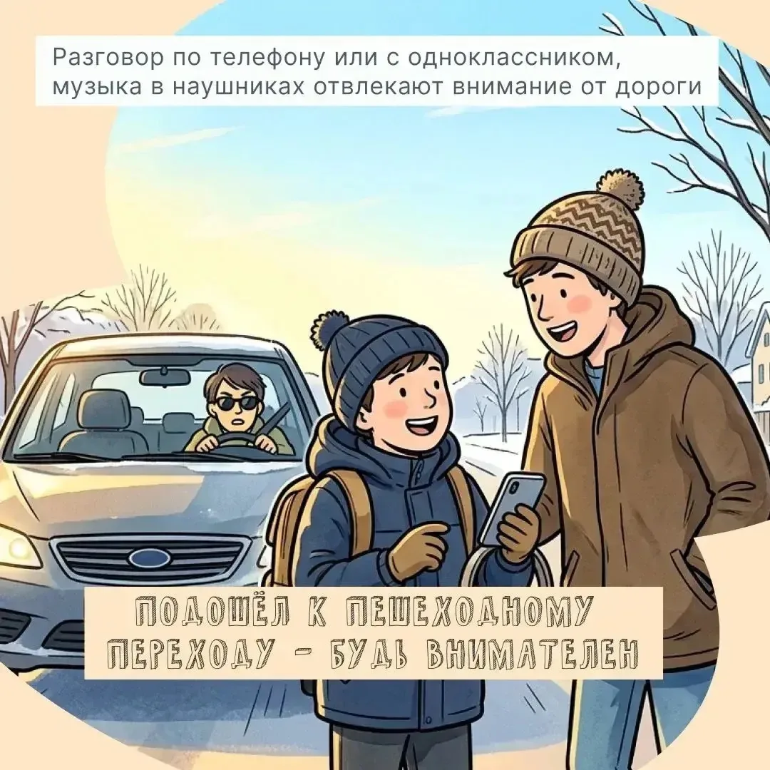 Весна — время, когда на дорогах появляются так называемые «дорожные ловушки» для юных пешеходов 🚸  Т