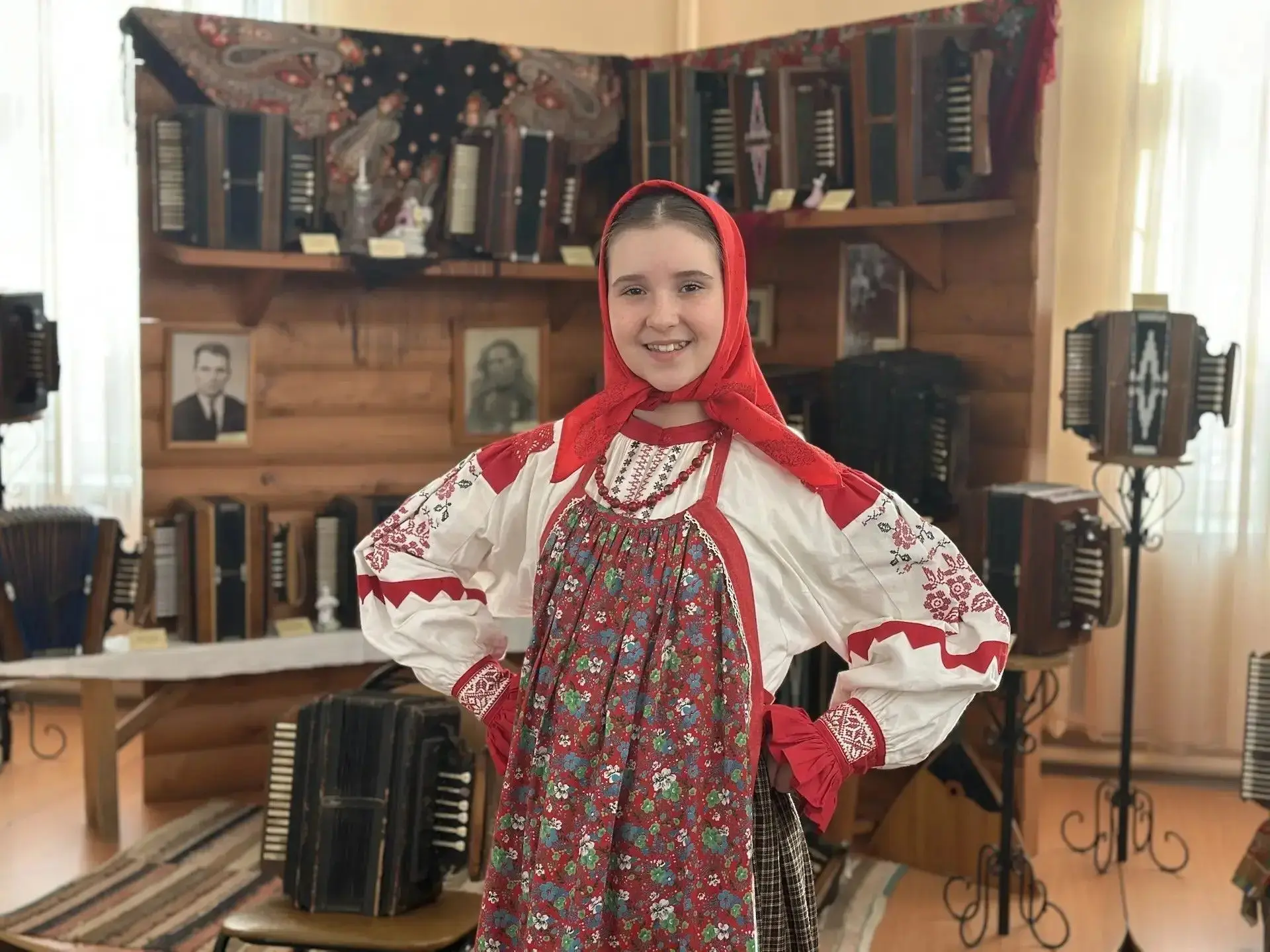 🎉 Поздравляем с блестящей победой Рыжкину Ксению, обучающуюся отделения народного пени...
