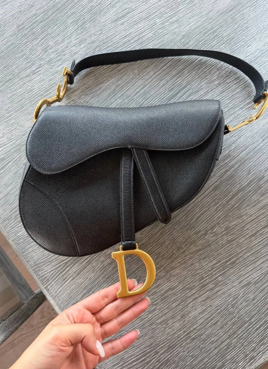 Cумочка Saddle в черном цвете 🖤