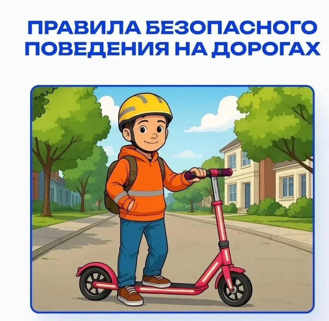 Скоро в школу! Вспоминаем правила безопасности 🚦🚸