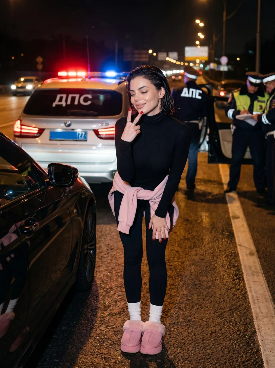 🚔 Случайная остановка