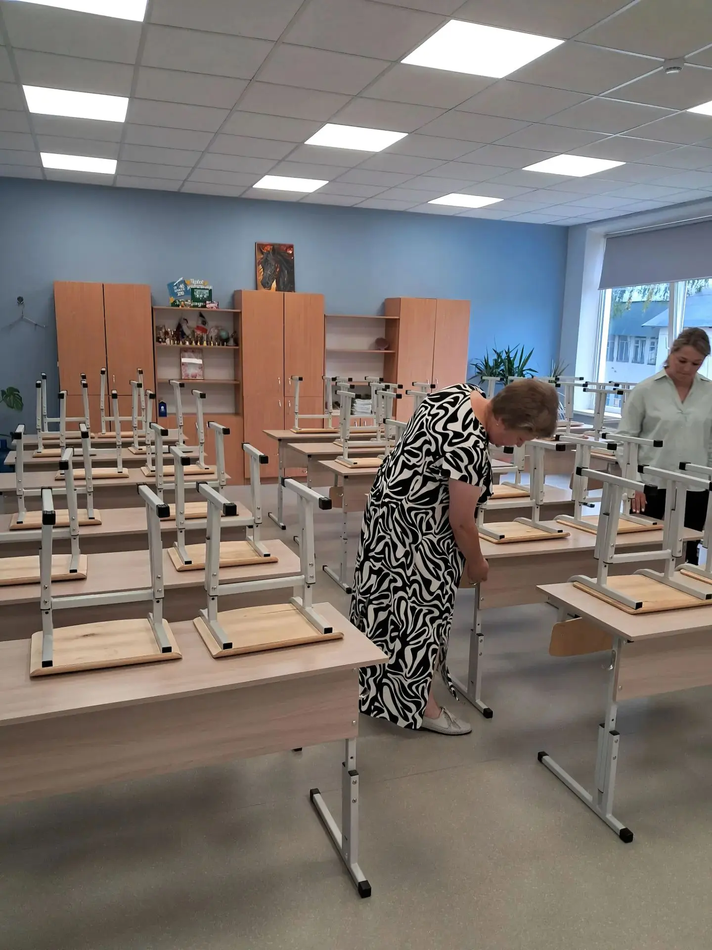 В Пестовском округе проходит ежегодная приёмка образовательных учреждений к новому учеб...