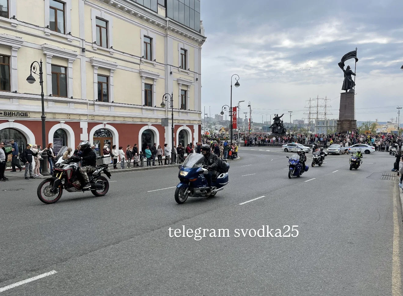 🏍️Во Владивостоке на Центральной площади сегодня пройдет закрытие байкерского сезона