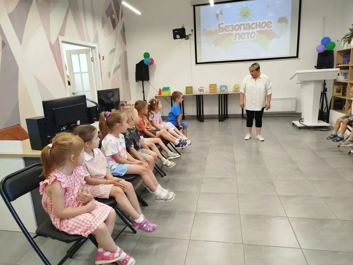 Сегодня средняя группа 6 МАОУ "Гимназия 1 г. Рузы" дошкольное отделение  (корпус 5)   посетили Центр
