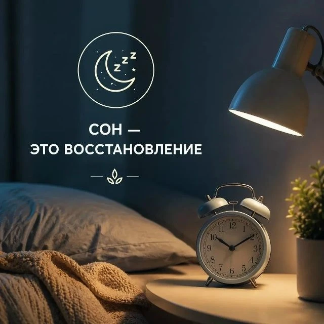 Интересный факт: во время сна организм не просто отдыхает — он восстанавливает силы, обрабатывает ин