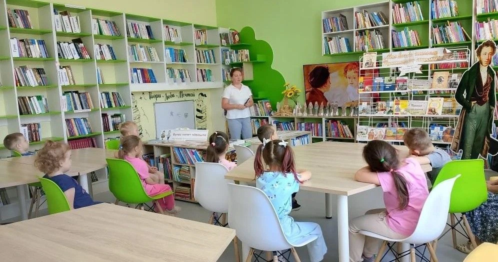 📚 В зале «Сила семьи» прошло увлекательное мероприятие для воспитанников детского сада...