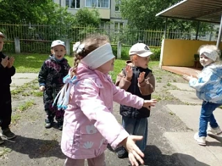 🏀⛳ Во вторых младших группах прошла неделя подвижных и хороводных игр.